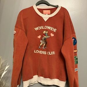 TAKING OFFERS AUTHENTIC Worldwide Lovers Club Dandy Sweatshirt